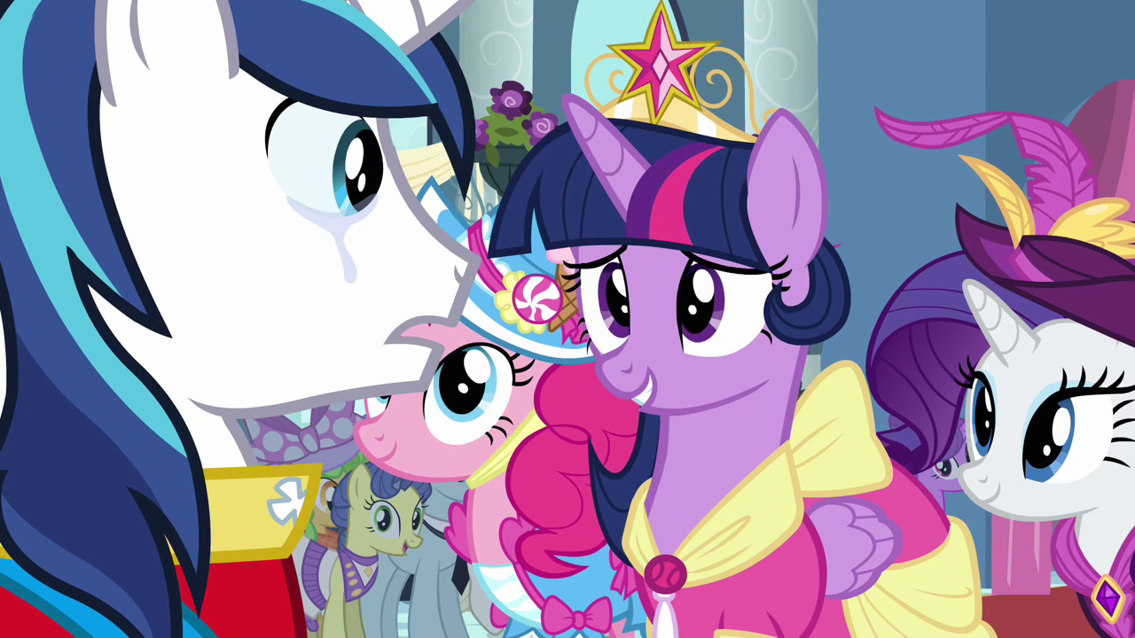 Image result for shining armor and twilight sparkle crying